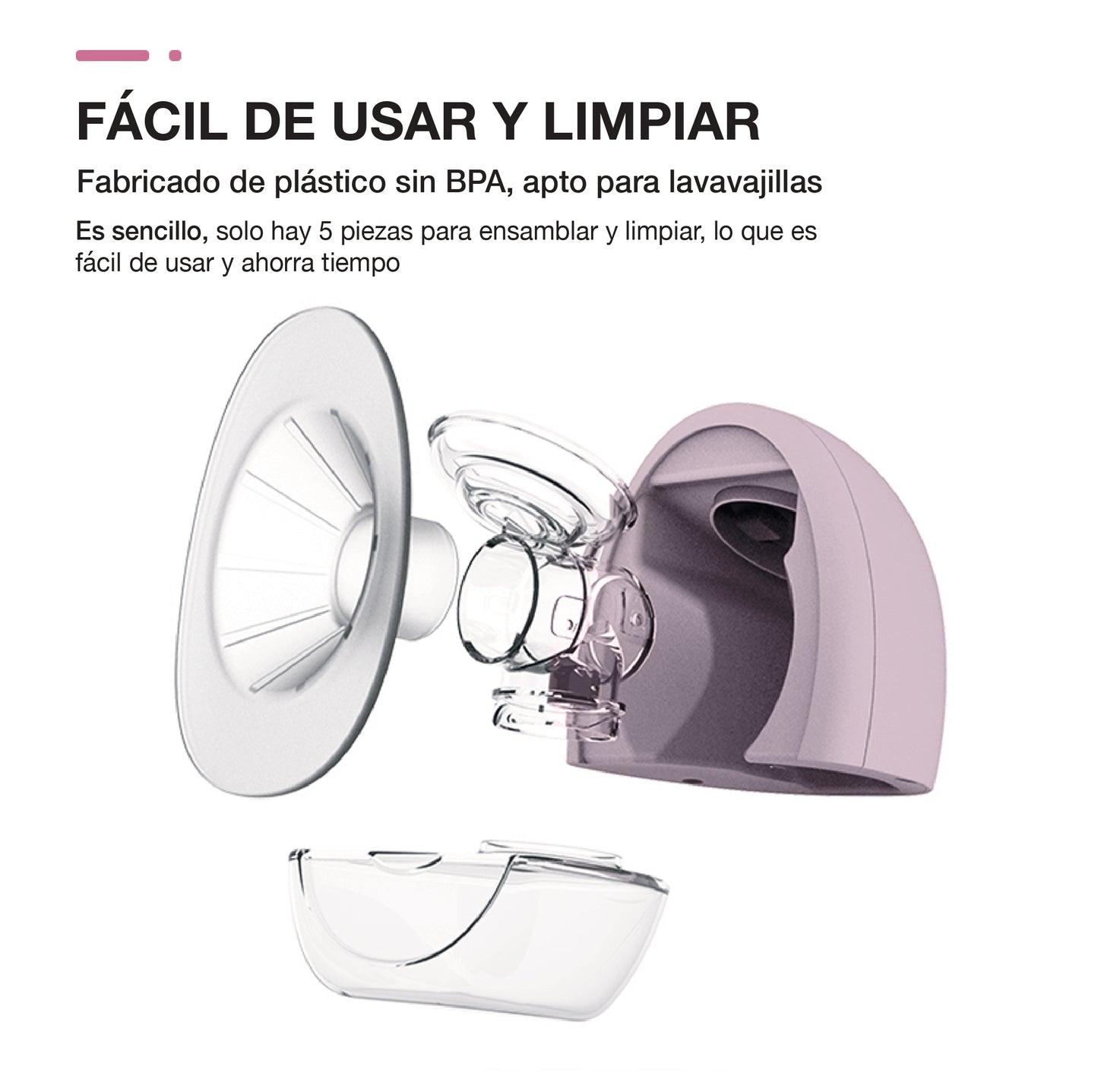 Extractor de leche materna manos libres Horigen