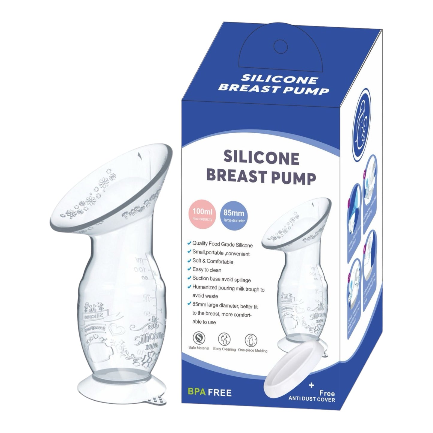 Colector de leche materna