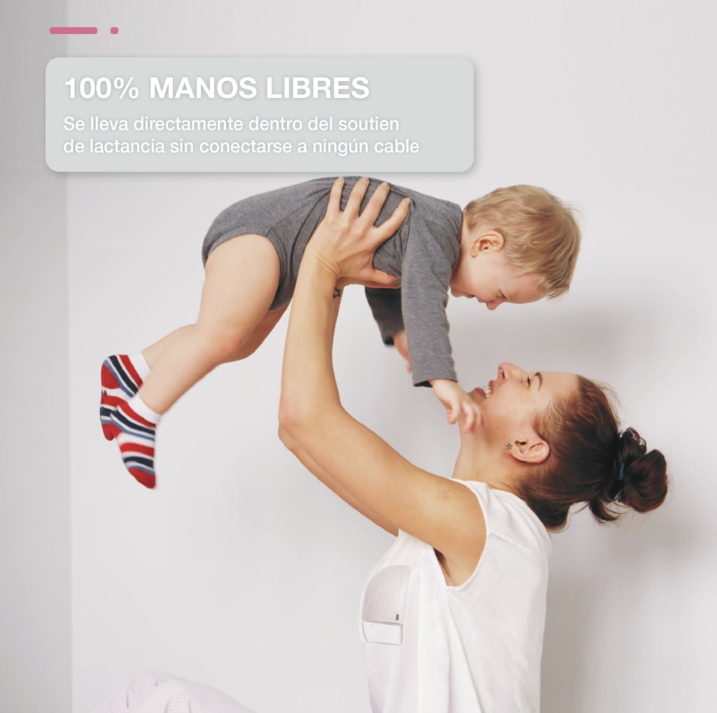 Extractor de leche materna manos libres Horigen